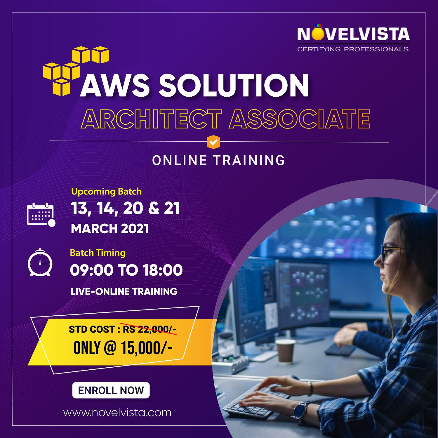 AWS Solution Architect Course-Get 30% Discount On Training