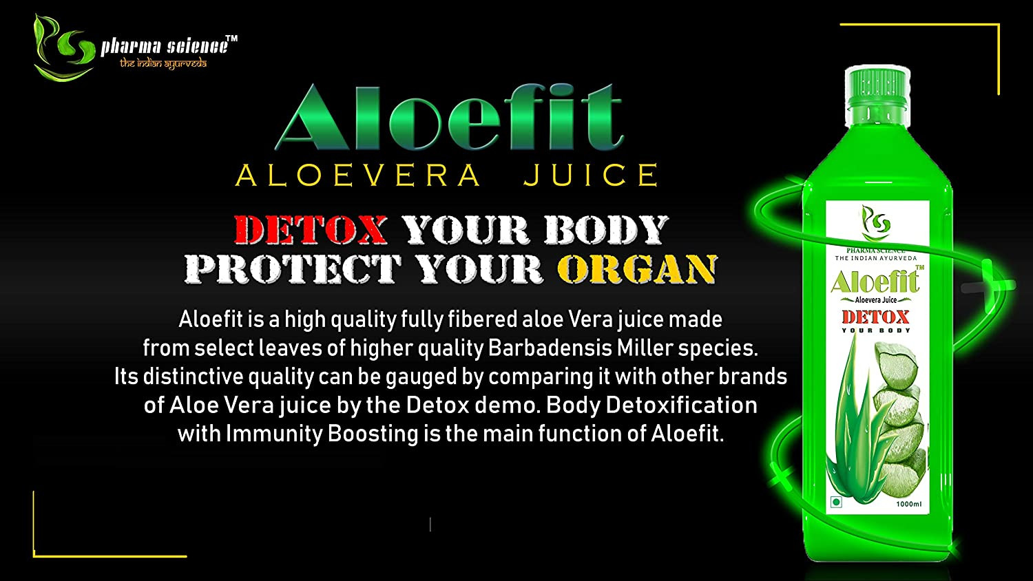 Aloe Vera Juice with Pulp - An All-Round Tonic for Skin and Hair
