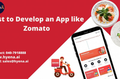 Cost to Develop an App like Zomato