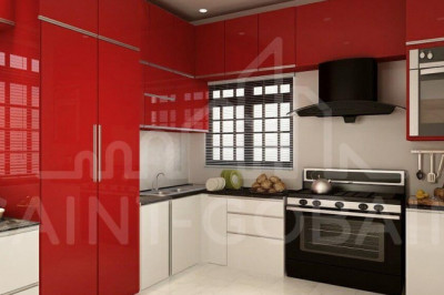 Lacquered Glass Kitchen Cabinet – What Are The Secrets Of A Kitchen