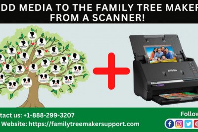 Scanning an Image With Family Tree Maker