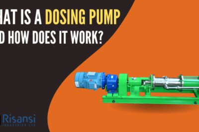What Is Dosing Pump And How Does It Work?