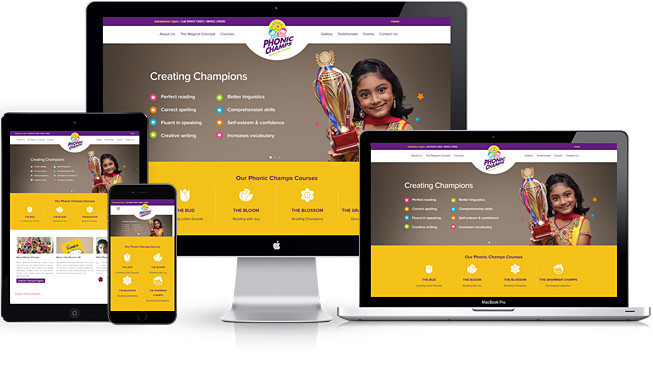 Online Education Website Design