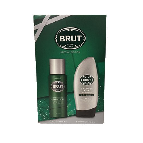 BRUT Gift Set Shower Gel
