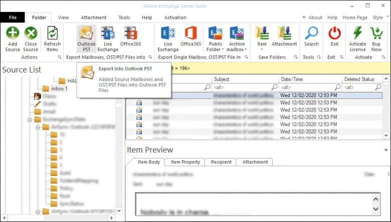 Shoviv Exchange to Office 365 migration tool