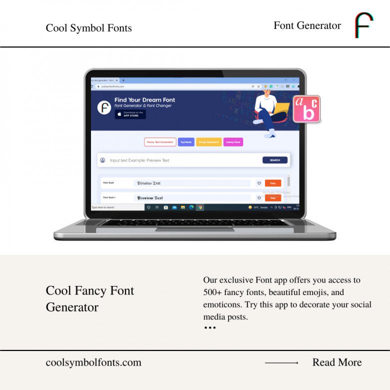 online font generator
