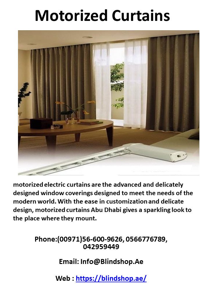 Motorized Curtains