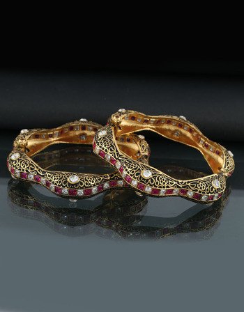 Buy silk thread bangles design online at best price by Anuradha Art jewellery.