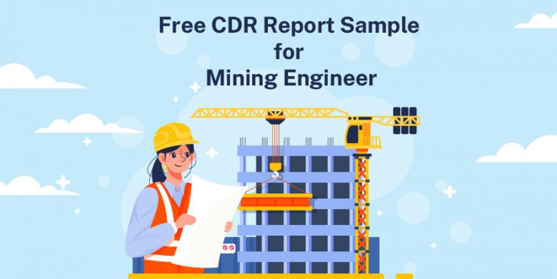 Free CDR Report Sample for Mining Engineer