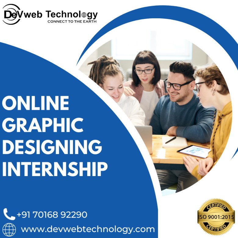 Online Graphic Designing Internship, Online IT Internship, Best IT Company in Rajkot, Gujarat, India.