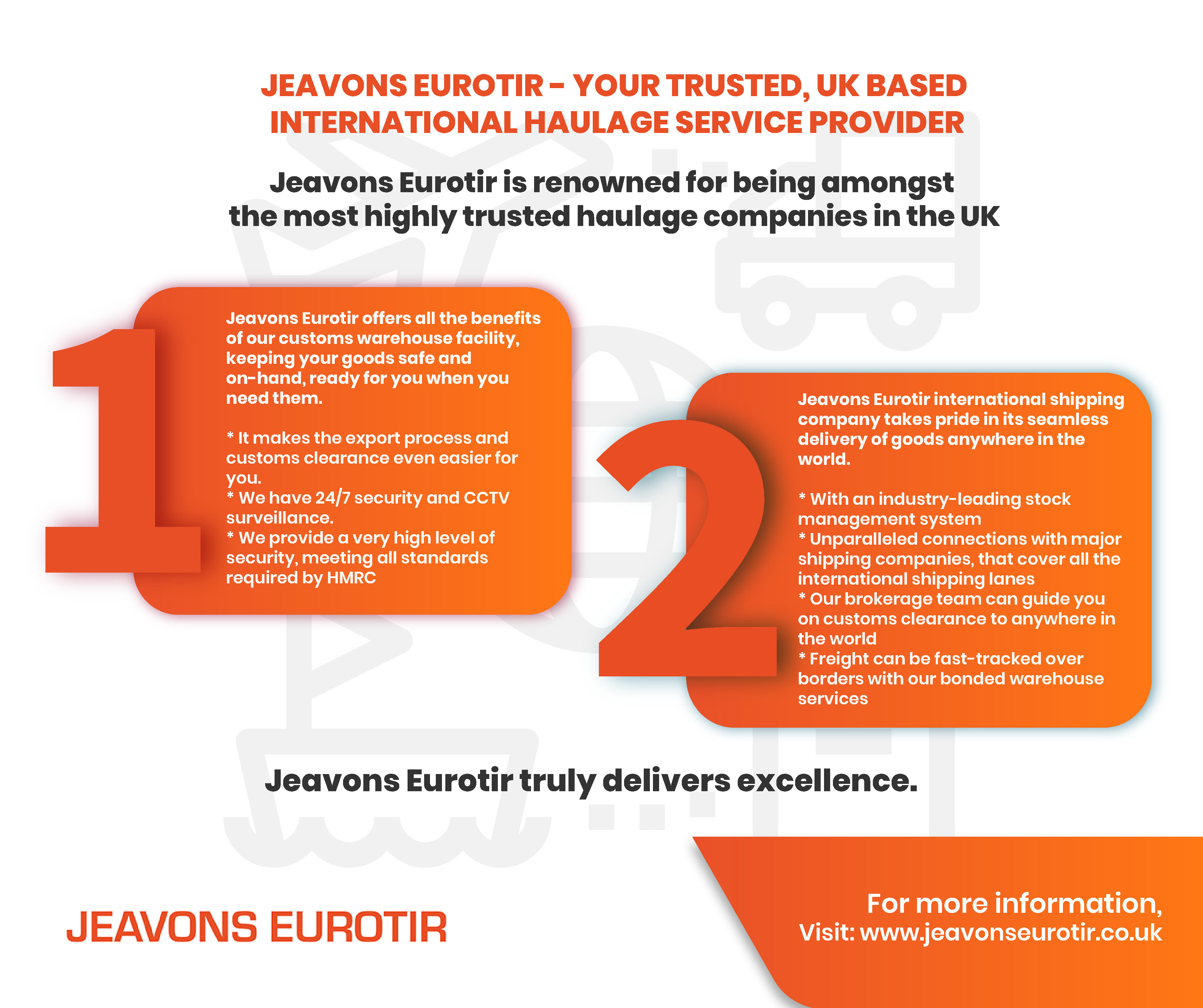 Shipping Companies in UK | Jeavons Eurotir