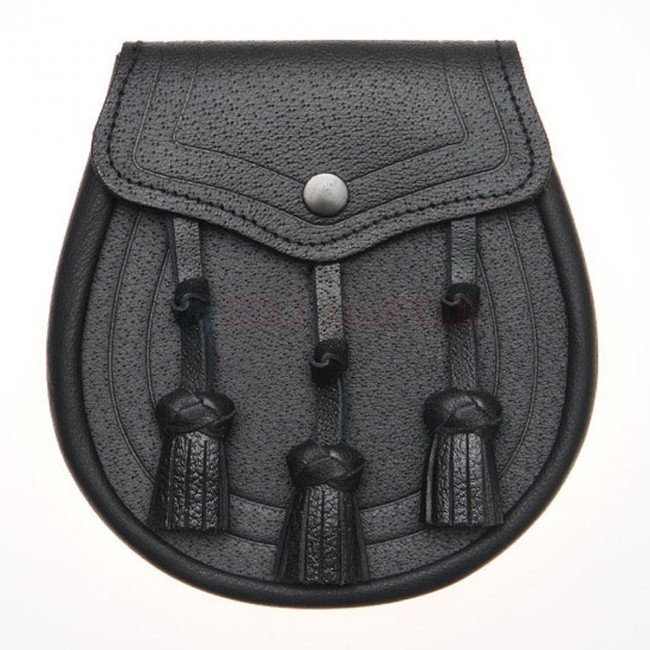 Embossed Leather Sporran