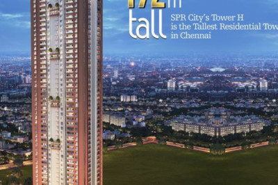 Luxury apartments for sale in the tallest building in Chennai - SPR India