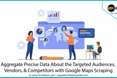 Aggregate precise data about the targeted audiences, vendors, & competitors with Google Maps Scraping