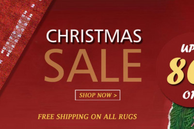 Christmas Sale 80% Off On Contemporary Area Rugs with free shipping