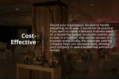 Corporate Catering Company Is Ideal For Your Business Catering Needs