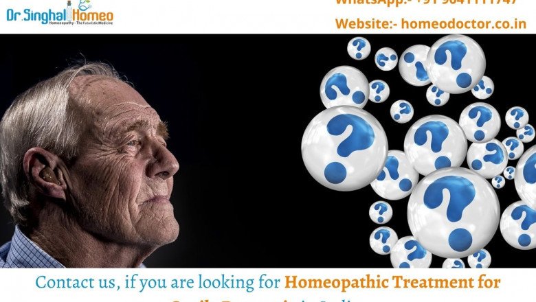 Homeopathic Treatment for Senile Dementia