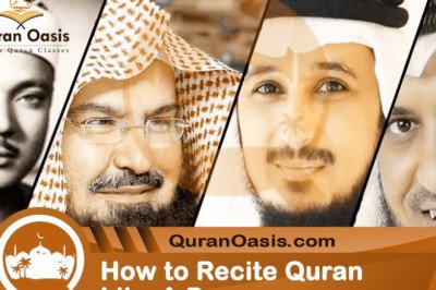 How to Recite Quran Like A Pro - Quran Oasis