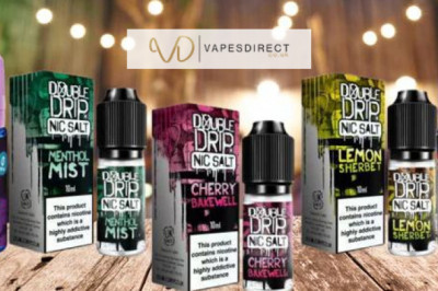 Pioneering E-Liquid Brands Face-Off - Vampire Vape vs. Double Drip Nic Salt
