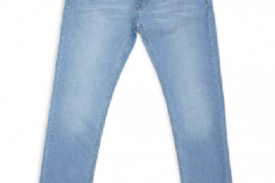 Light Blue Whiskers Denim