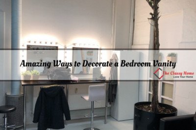 View Stunning Designs for Bedroom Vanities.