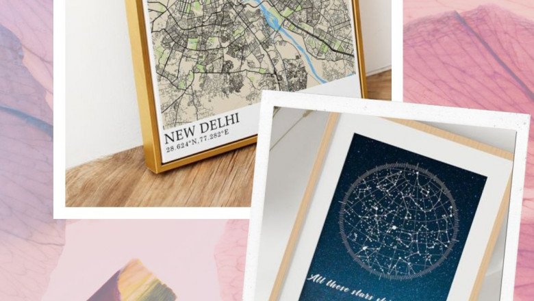 Personalized Star Map by Date for Birthday Gift Custom Gift - Whispering Homes