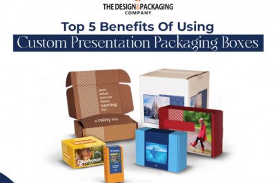 Top 5 Benefits Of Using Custom Presentation Packaging Boxes