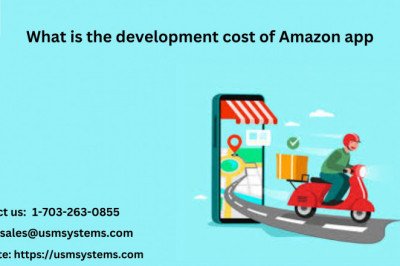 What is the development cost of Amazon app