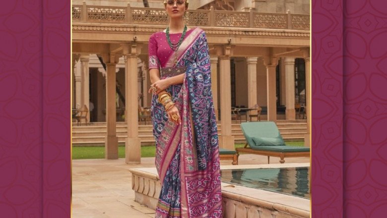 Buy the beautiful Patola Bridal sarees