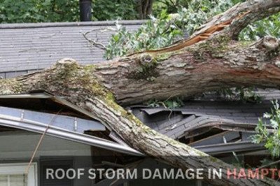 Roof Storm Damage Repair in Hampton