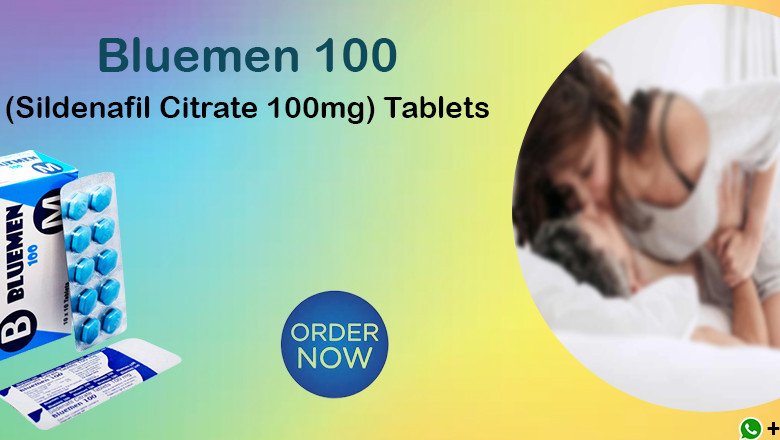 For Stronger Erections & Boost Stamina on Bed Use Bluemen 100mg