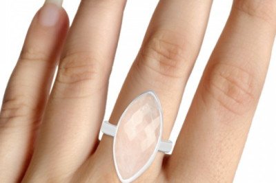 Buy Pink Morganite Stone Ring At Wholesale Price