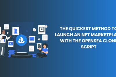 The quickest method to launch an NFT marketplace with the Opensea clone script