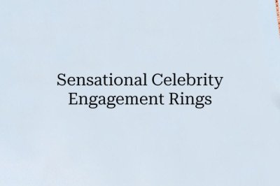 Top Engagement Rings With Coloured Gemstones