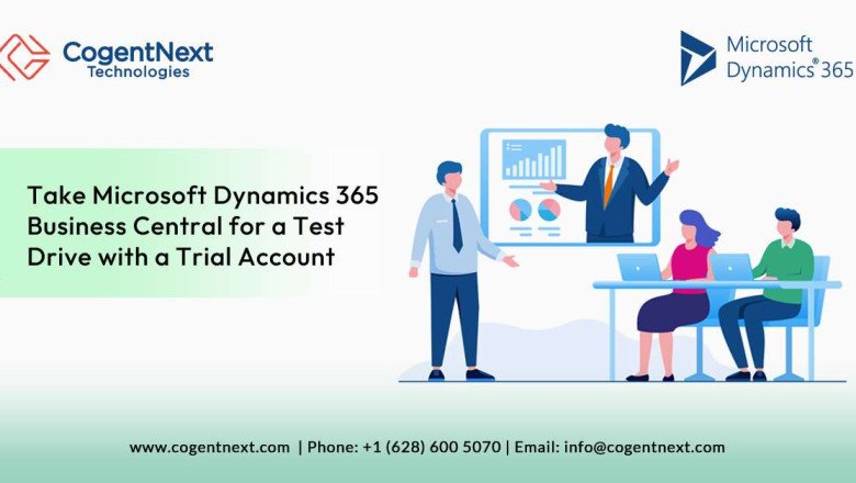 Microsoft Dynamics 365 Business Central: Streamline your Operations with a Trial Account