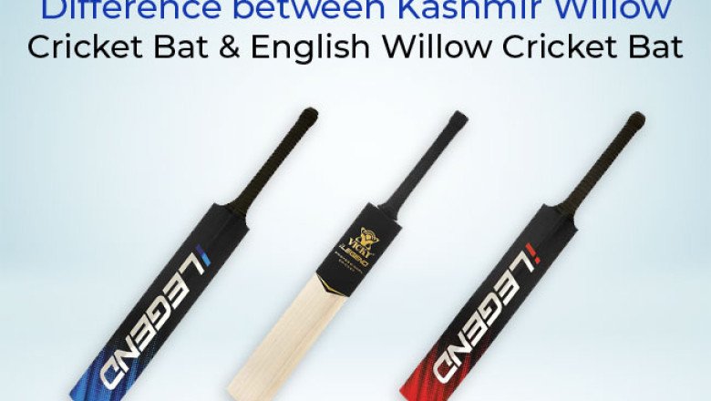 Difference between Kashmir willow Cricket Bat & English willow Cricket Bat