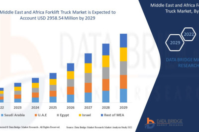 Middle East and Africa Forklift Truck Market size 2022, Drivers, Challenges, And Impact On Growth and Demand Forecast in 2029